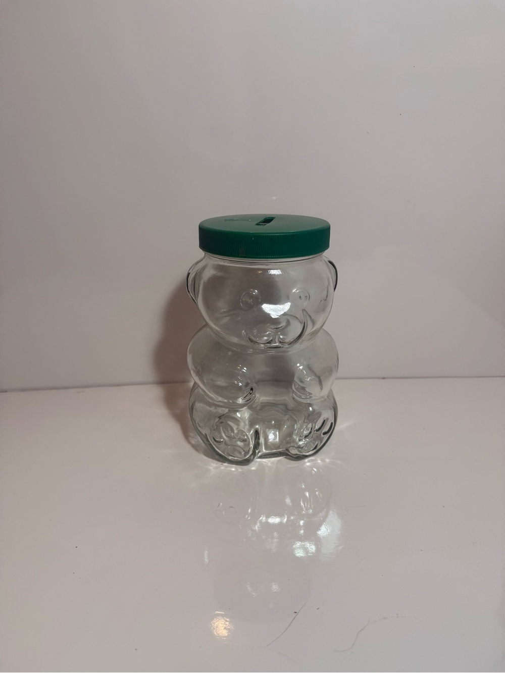 RP2912 Kraft Peanut Butter 1.5 kg Glass Jar Bank Papa Bear w/ Large Peanut